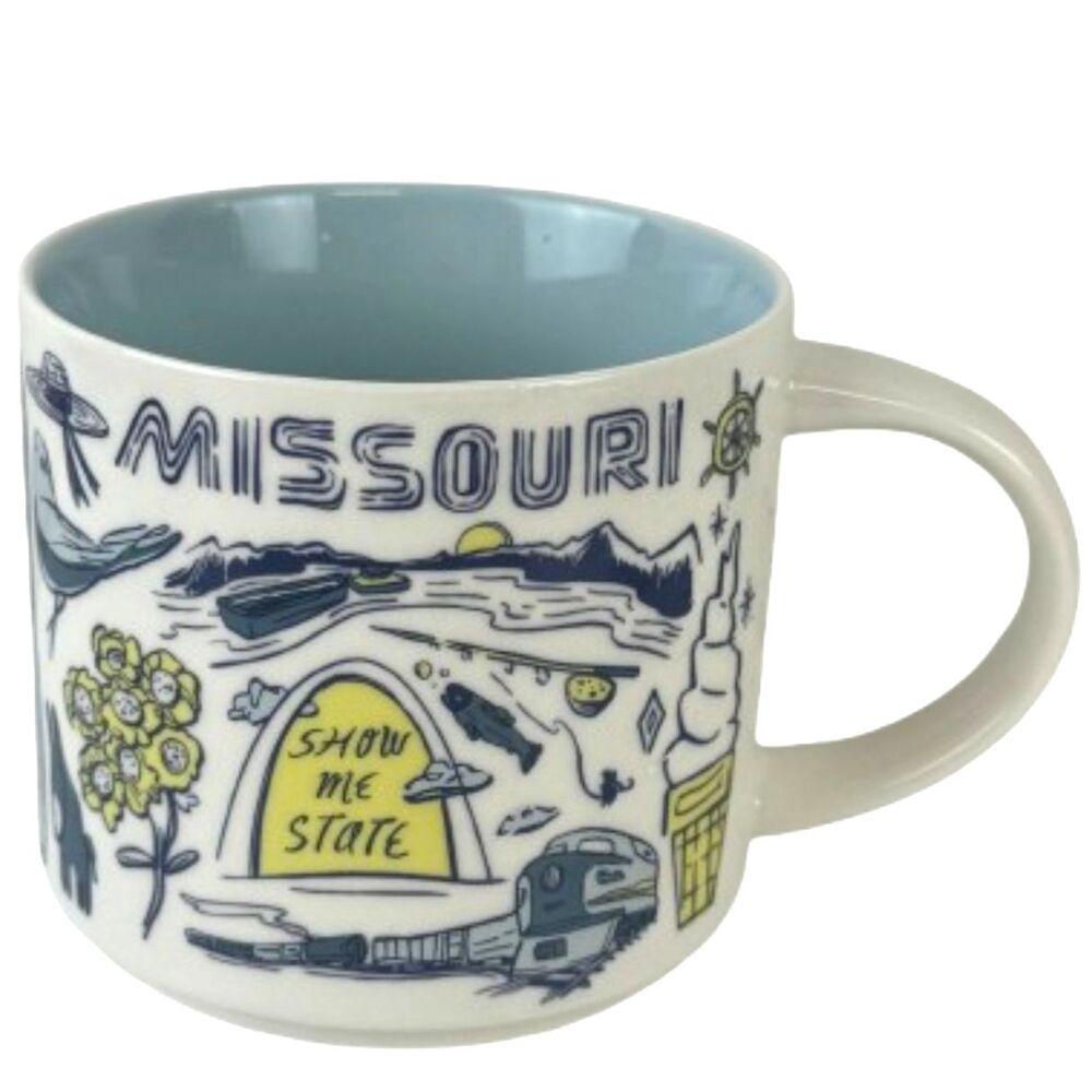 Starbucks Missouri "Been There Series" Across the Globe Ceramic Coffee Mug 14 oz